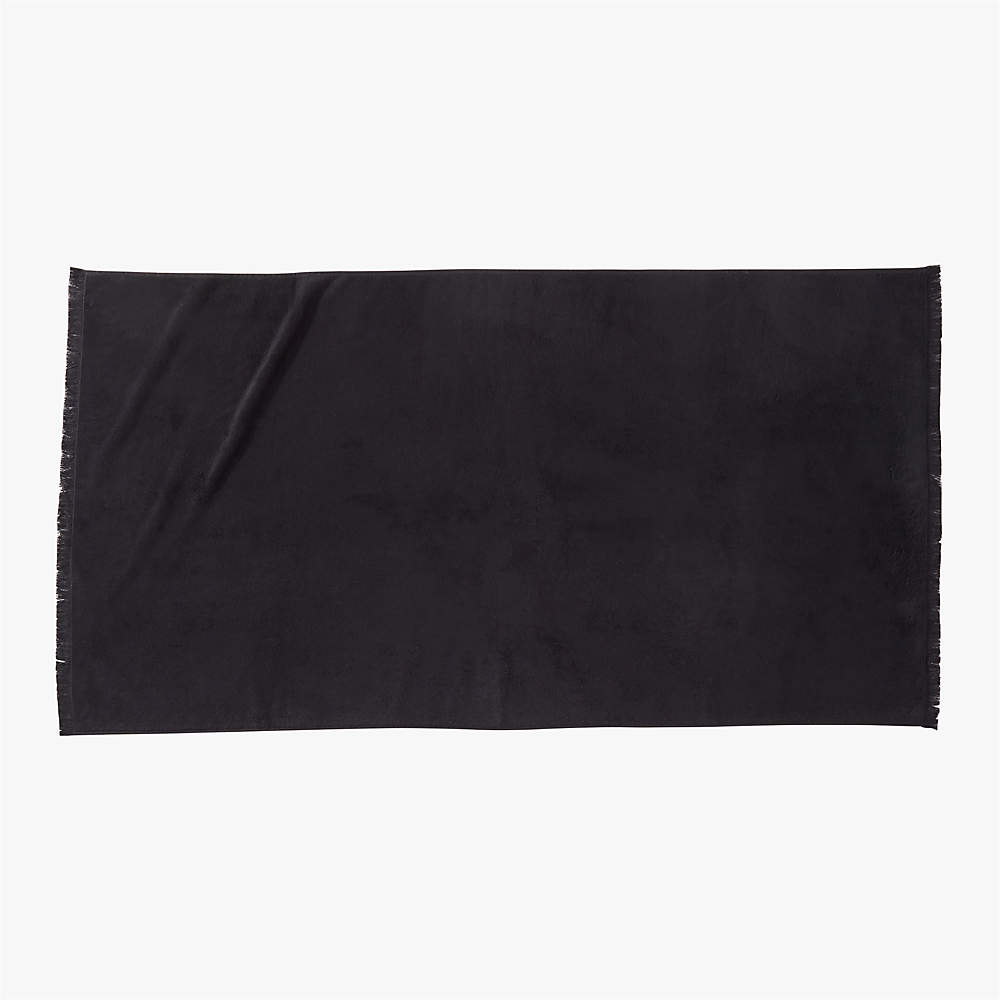 Kindred Organic Cotton Black Hand Towel by Kravitz Design + Reviews