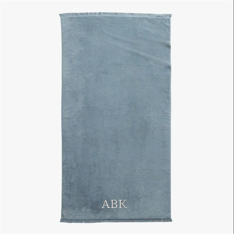 Kindred Organic Cotton Blue Bath Sheet by Kravitz Design - image 2 of 6