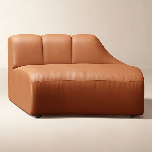 Kindred Leather Right End Chair by Casa Dean by Swizz Beatz