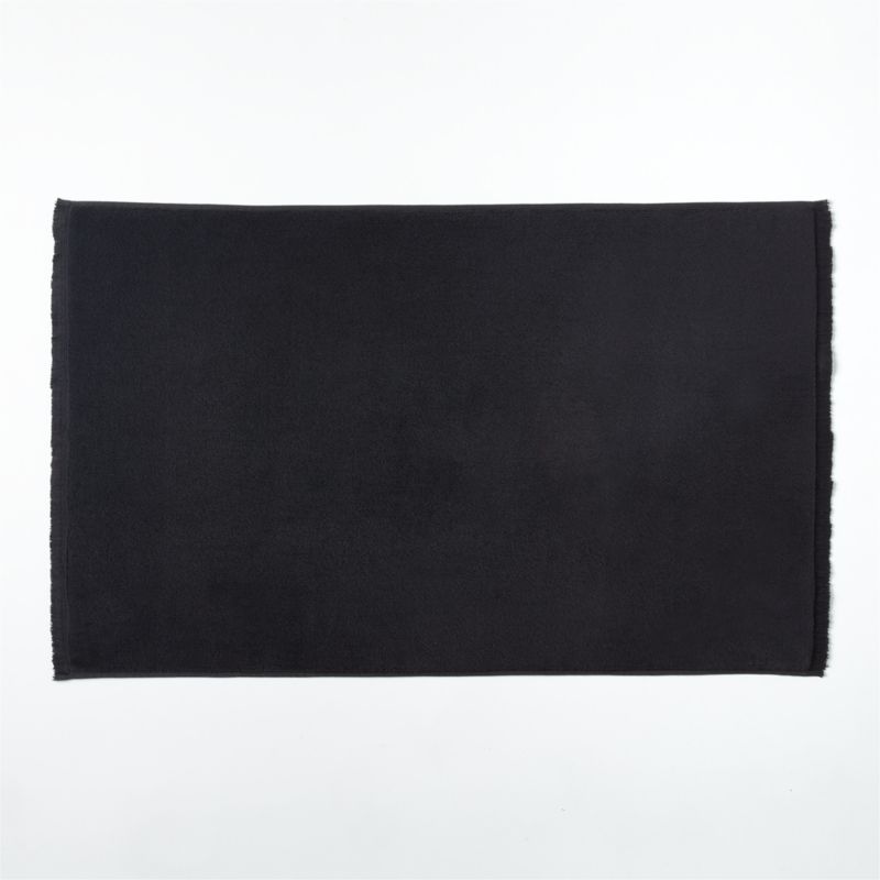 Kindred Organic Cotton Black Hand Towel by Kravitz Design + Reviews