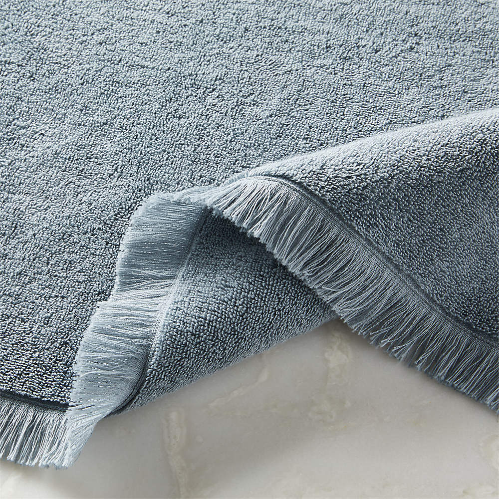 Kindred Organic Cotton Black Bath Towels