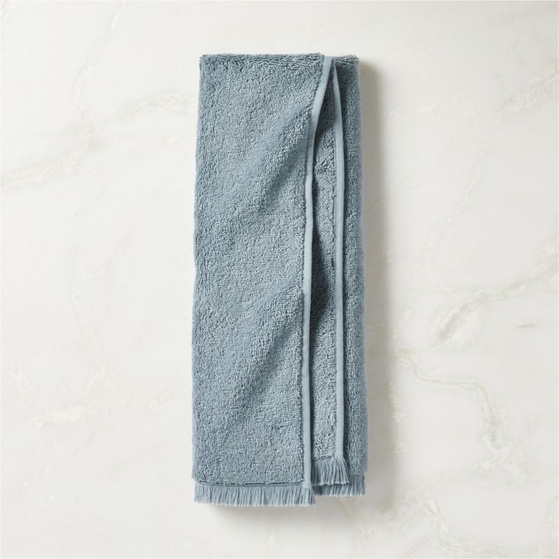 Kindred Organic Cotton Black Hand Towel + Reviews