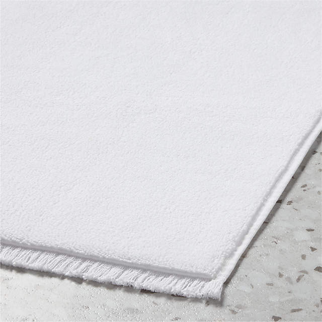 Standard Textile - Tufted Bath Mat, White, 20 inchx60 inch, Size: Bath Runner 20x60