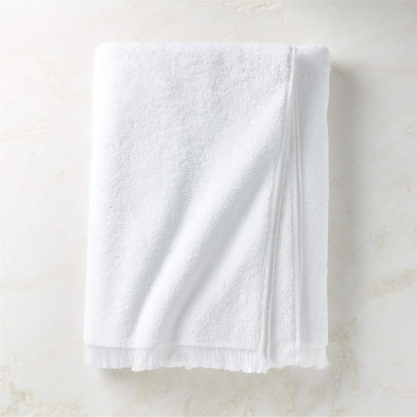 Kindred Organic Cotton Black Bath Towels