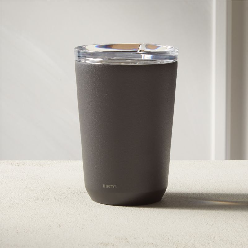 Kinto Black To Go Tumbler CB2