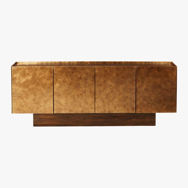 Kinzie 72" Bronze Wood Credenza - image 4 of 13