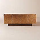 Moab 65" Dark Wood Credenza