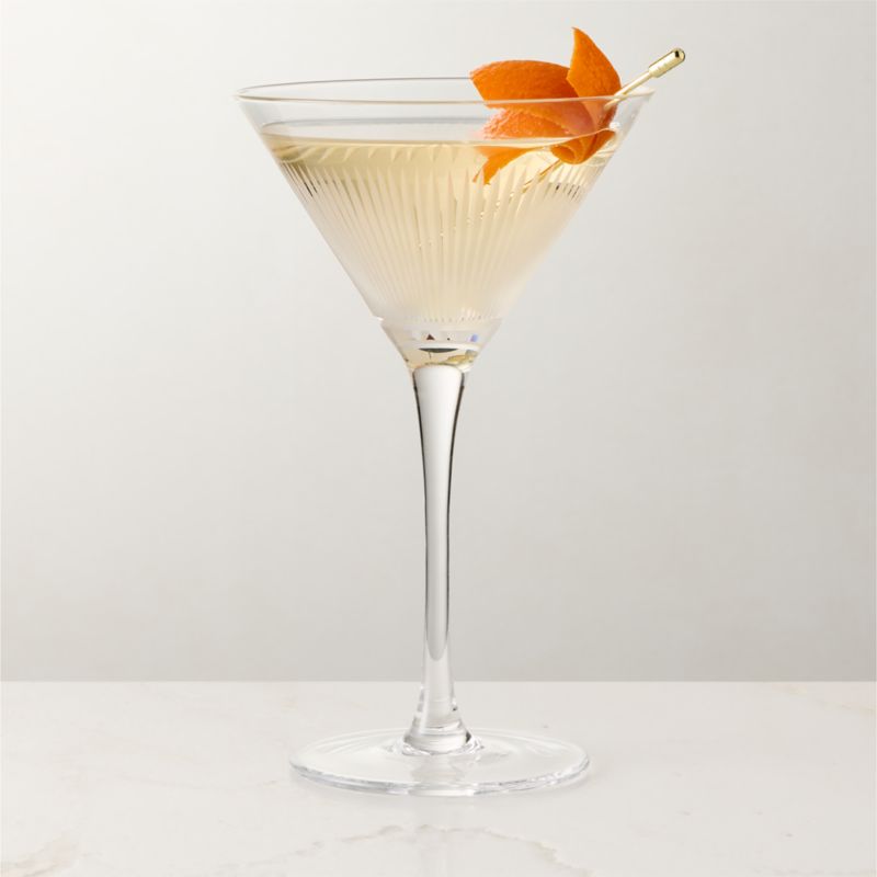 View Kira Hand Etched Martini Glass details