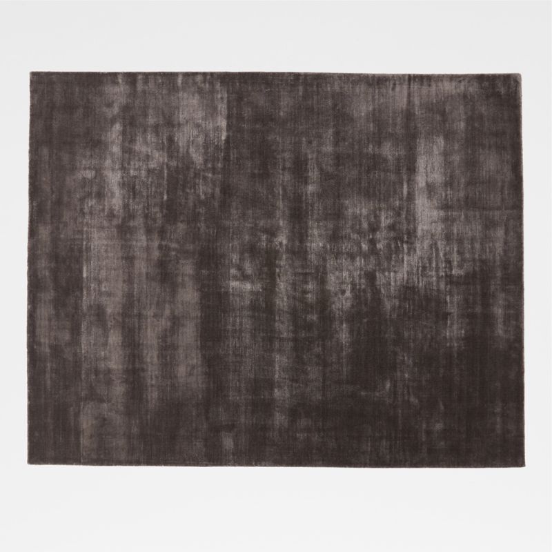 Kole Performance Nylon Charcoal Area Rug 9'X12' + Reviews | CB2