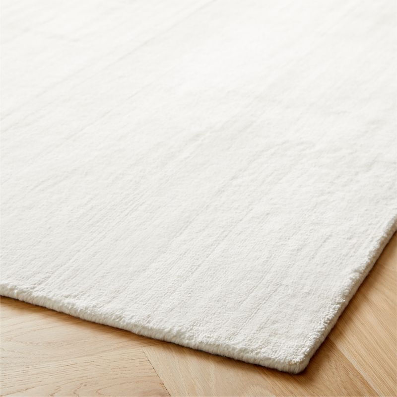 Kole Ivory Solid Performance Nylon Area Rug 9'X12' - image 3 of 4