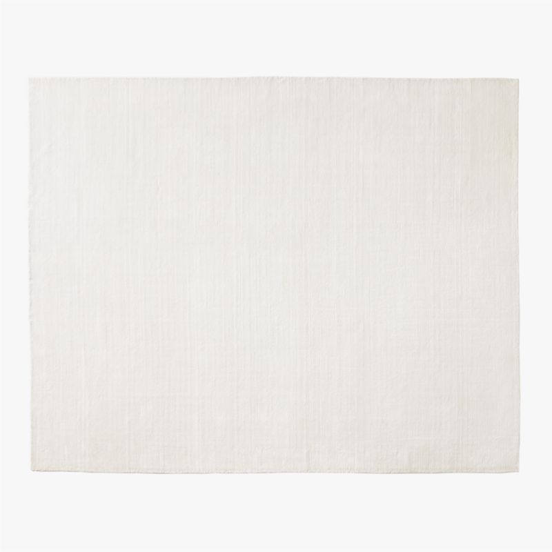 Kole Ivory Solid Performance Nylon Area Rug 9'X12' - image 0 of 4