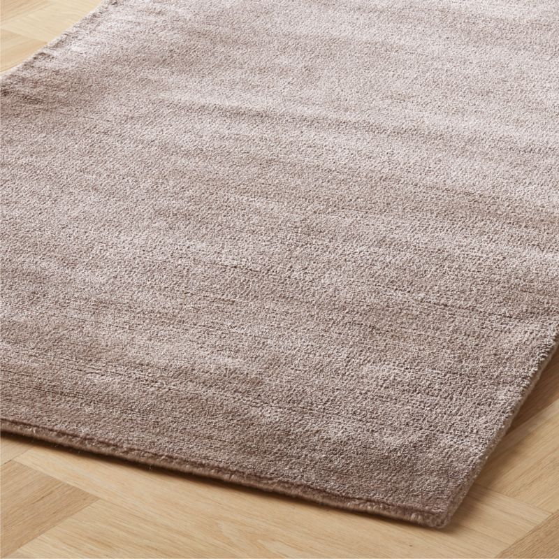 Kole Mink Brown Solid Performance Nylon Runner Rug 2.5'x8' - image 3 of 5