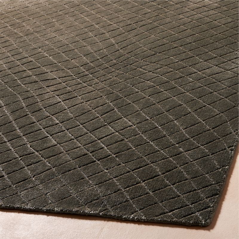 Kole Sienna Brown Abstract Performance Nylon Area Rug 6'x9' - image 1 of 3