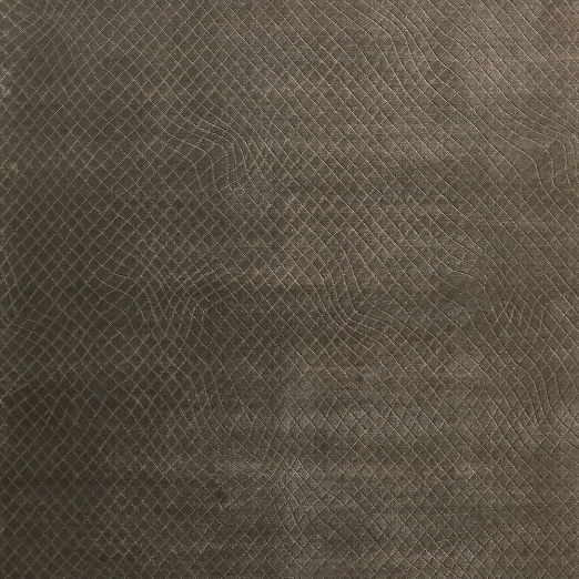 Kole Sienna Brown Abstract Nylon Performance Rug Swatch 12"x12"