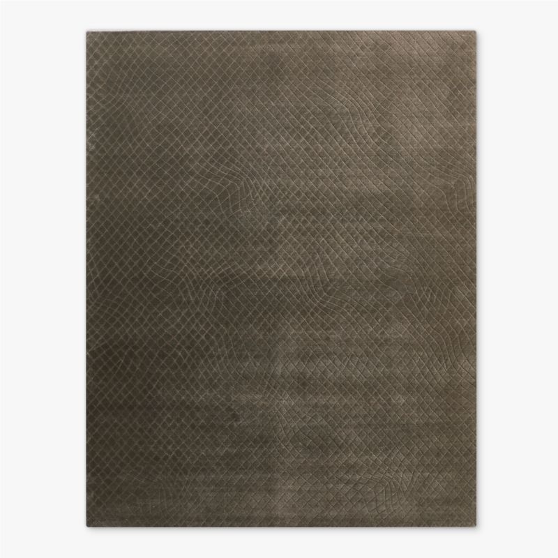 Kole Sienna Brown Abstract Performance Nylon Area Rug 6'x9' - image 0 of 3