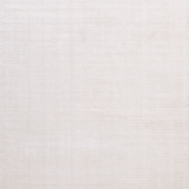 Kole Warm White Solid Performance Nylon Rug Swatch 12"x12" - image 0 of 4