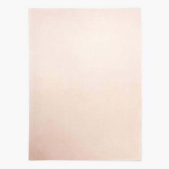 Kole Warm White Abstract Performance Nylon Area Rug 10'x14'