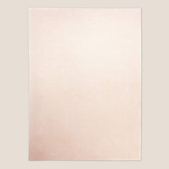 Kole Warm White Abstract Performance Nylon Area Rug 5'x8'