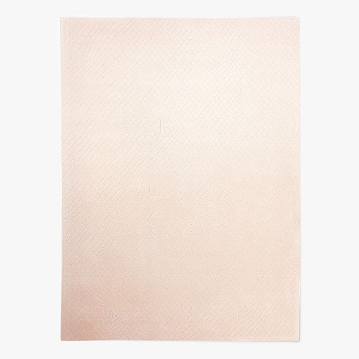 Kole Warm White Abstract Performance Nylon Area Rug