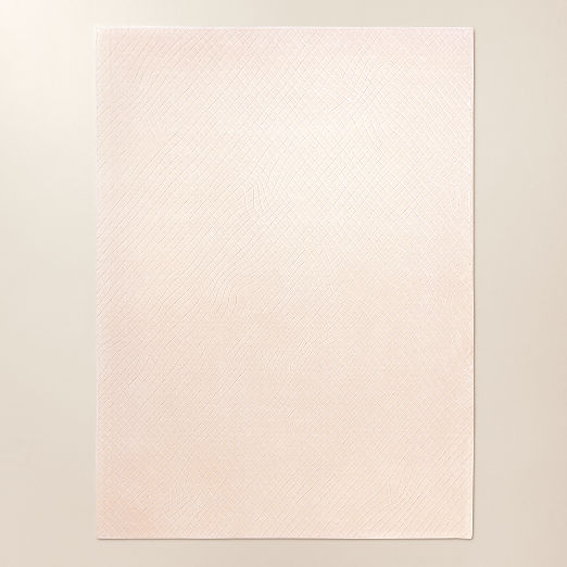 Kole Warm White Abstract Performance Nylon Area Rug 10'x14'