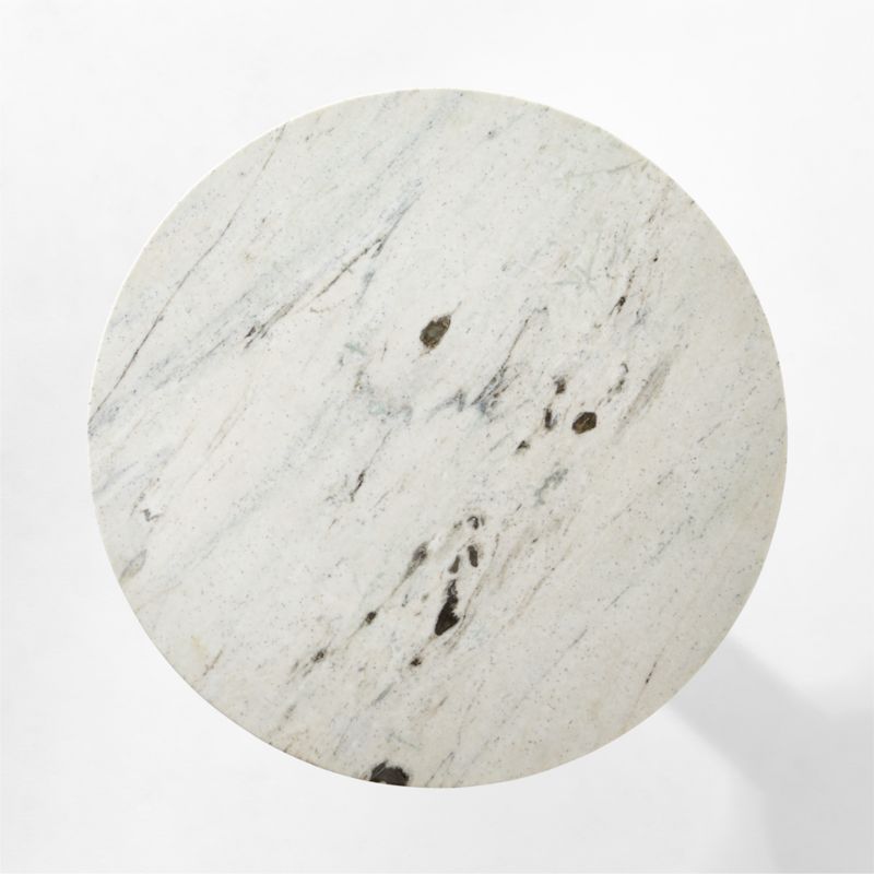 Kota 47" Round Marble Dining Table - image 6 of 9