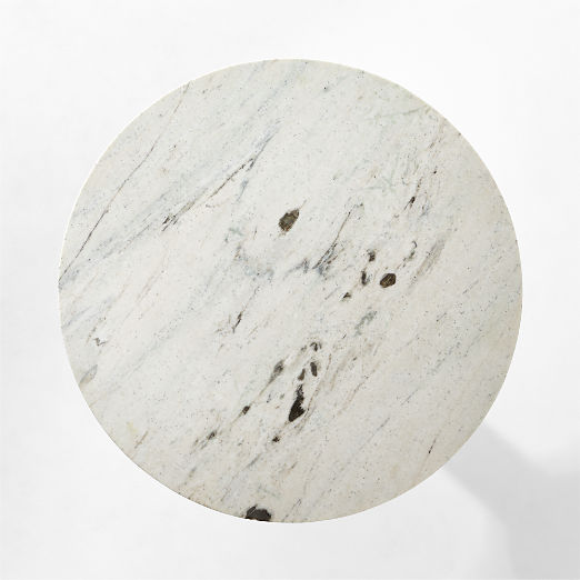 Kota 47" Round Marble Dining Table