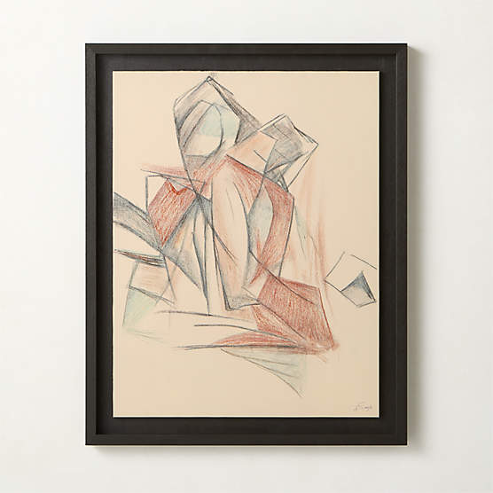 'Krita' Framed Wall Art 30"x37.5"