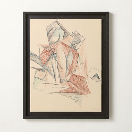 'Krita' Framed Wall Art 30"x37.5"