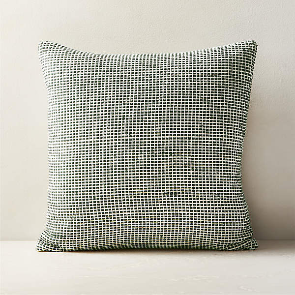 White and hotsell green cushions