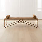 Rialto 60" Warm White Storage Bench