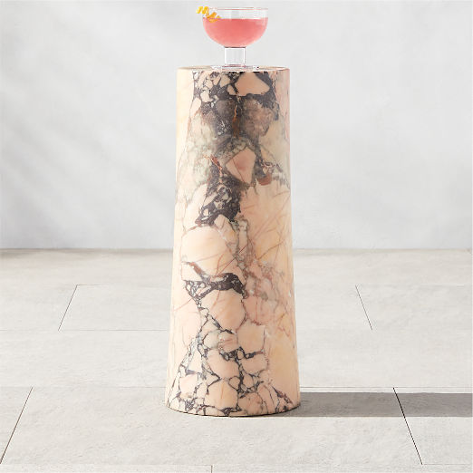 La Paloma Marble Drink Table