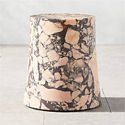 La Paloma Marble Side Table by Ross Cassidy