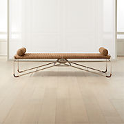 Journey 60" Sage Green Velvet Bench