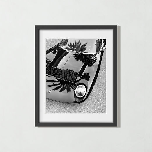 'Lamborghini Miura, 2018' Photographic Print in Black Frame 17.75''x21.75''