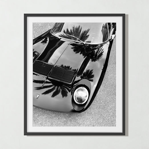 'Lamborghini Miura, 2018' Photographic Print in Black Frame 38.75''x27.75''