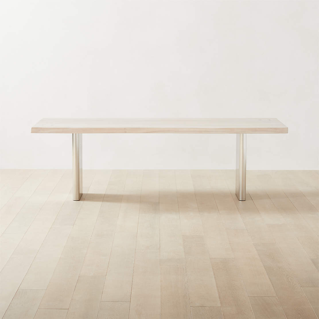 Harper White Dining Table Base + Reviews | CB2 Canada