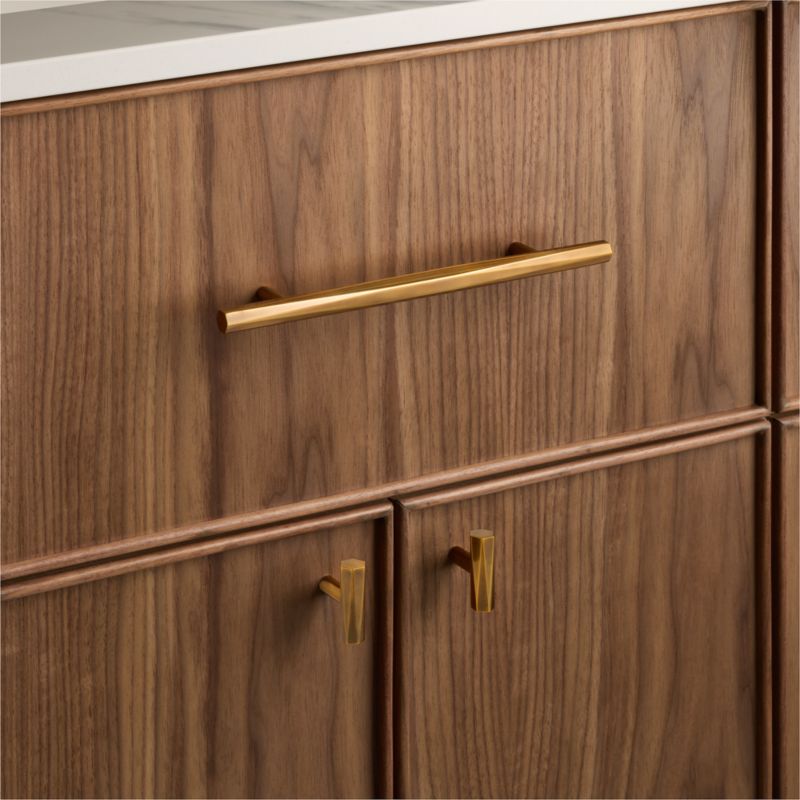 Lang Aged Brass Cabinet Knob 1.5" - image 1 of 4