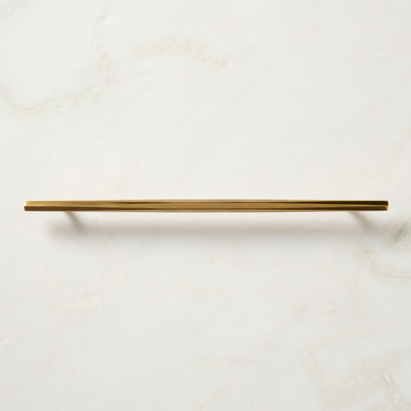 Lang Aged Brass Cabinet Handle 12" - image 2 of 6