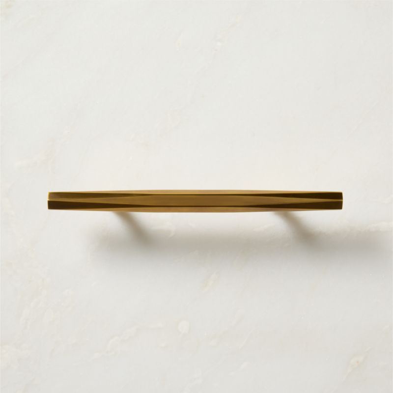 Lang Aged Brass Cabinet Handle 4" - image 2 of 6