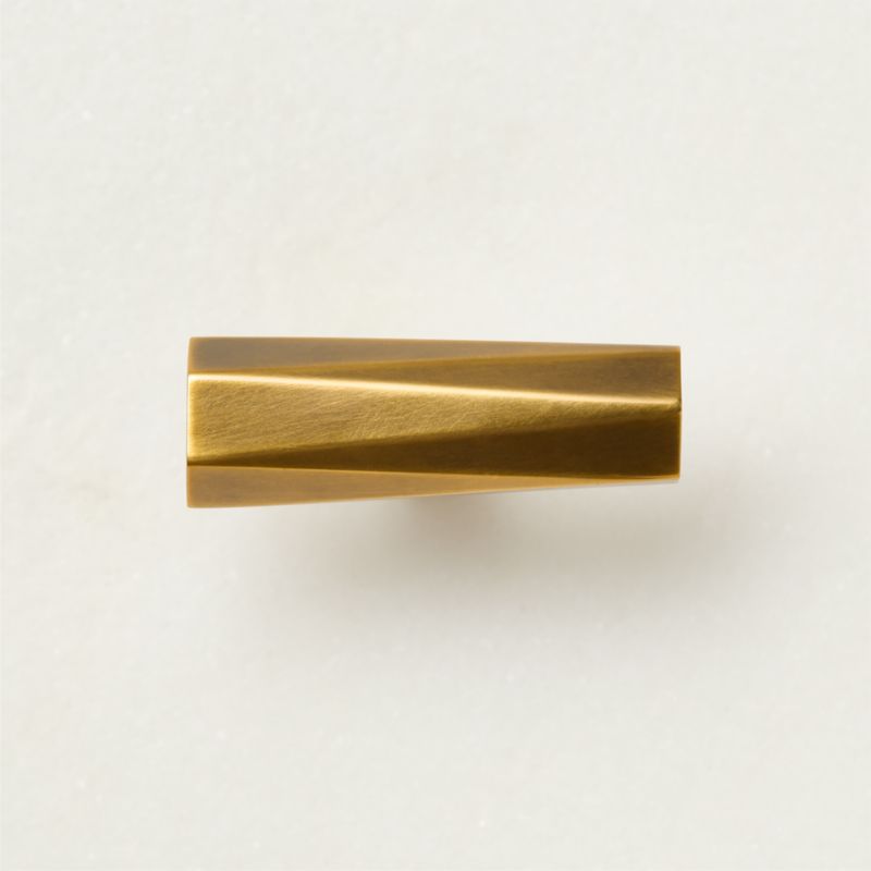 Lang Aged Brass Cabinet Knob 1.5" - image 2 of 4