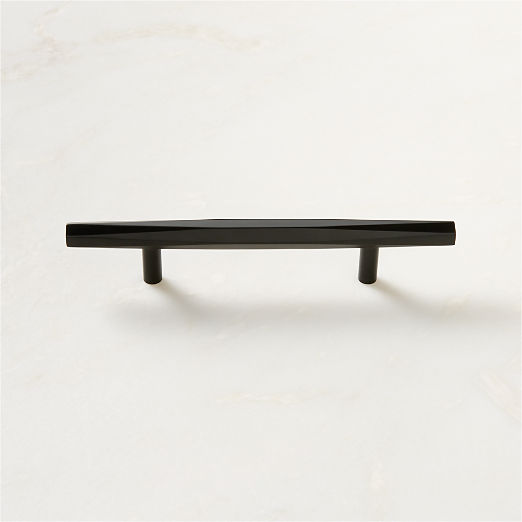 Lang Matte Black Cabinet Handle 4"