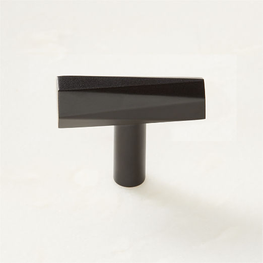 Lang Matte Black Cabinet Knob 1.5"