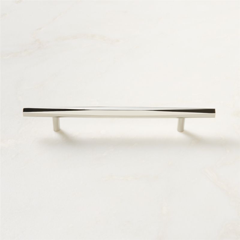 Lang Polished Nickel Cabinet Handle 4" - image 1 of 6