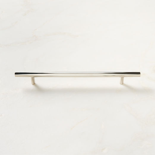 Lang Polished Nickel Cabinet Handle 8"