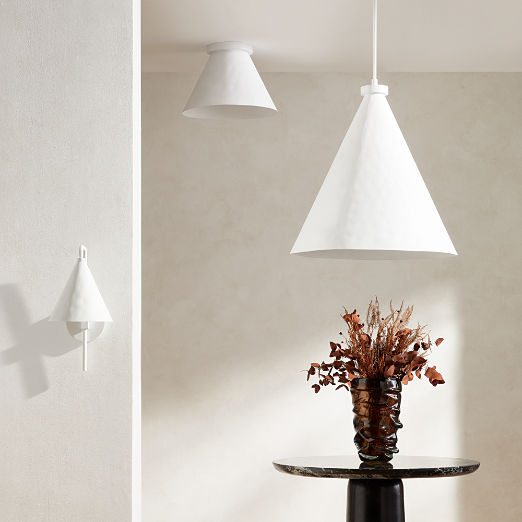 Lani White Wall Sconce