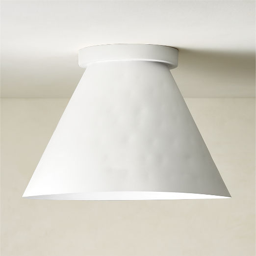 Lani White Flush Mount Light