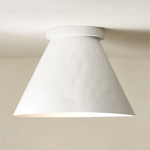 Lani White Flush Mount Light