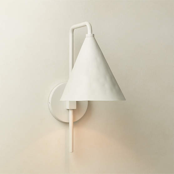 Lani White Wall Sconce