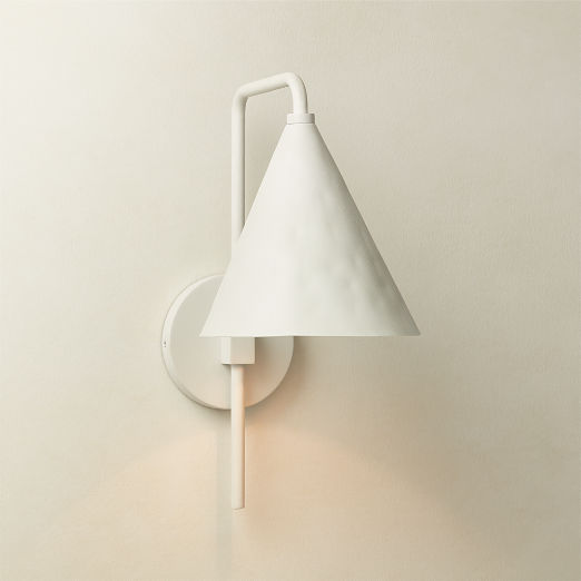 Lani White Wall Sconce