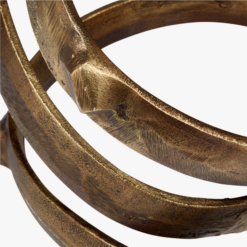 Lasso Brass Spiral Sculpture + Reviews